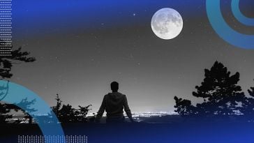 A person sitting in moonlight. Moonlighting helps employees make extra money and fulfill their dreams. 